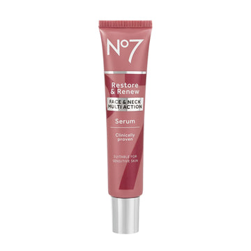 No7 Restore & Renew Face & Neck Multi Action Serum