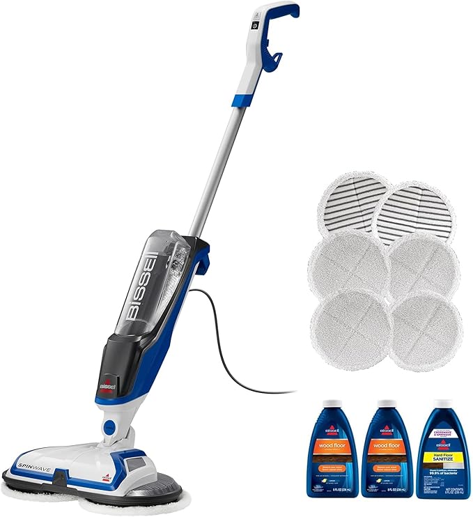 Electic roating steam mop cleaner