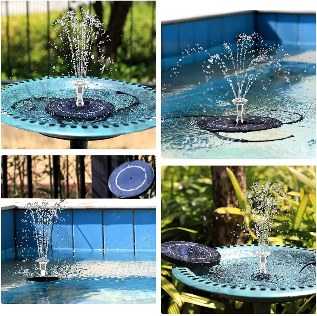 solar water fountains