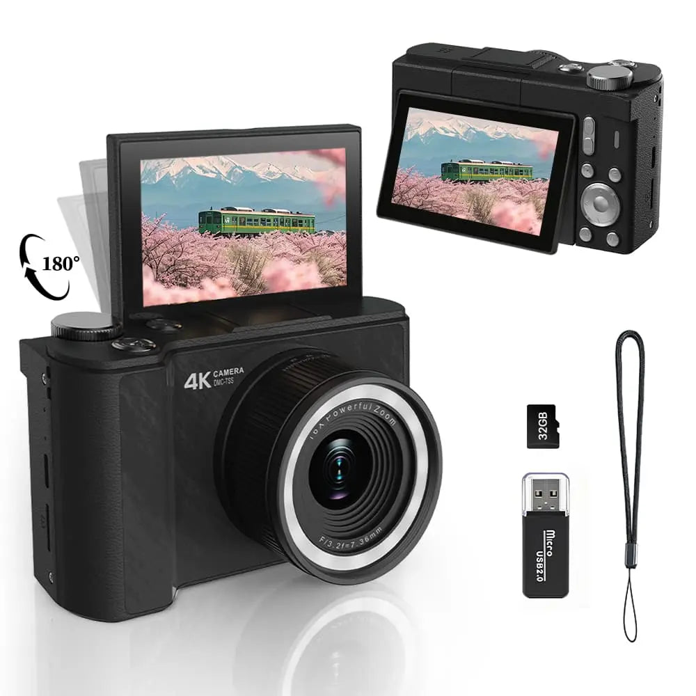 portable folding vlogging camera 